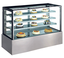 Exquisite Four Tiers Cake Display Refrigerators - CDC1500 - Whisk Hospitality - CDC1500