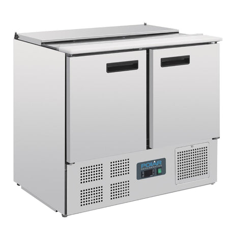 Polar G - Series Saladette Counter Fridge 240Ltr G606 - A - Whisk Hospitality - G606-A