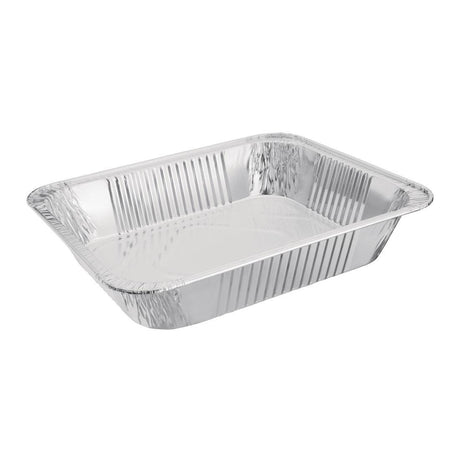 Fiesta Recyclable Foil Container - GN 1/2 3.5Ltr 320x260x67mm (Pack 5) CP513 - Whisk Hospitality - CP513