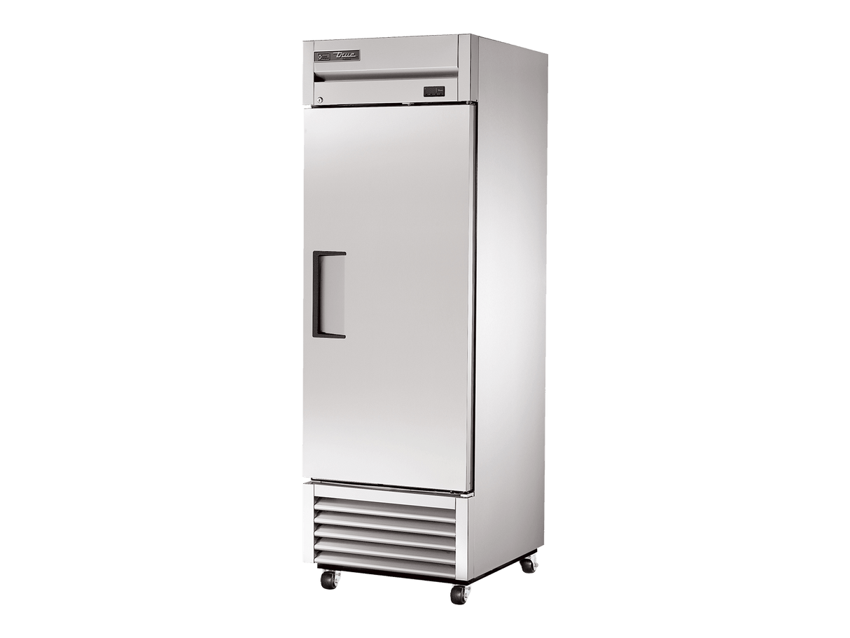 True Refrigeration Upright Foodservice Freezer 1 Full Solid Swing Door - T - 23F - HC - Whisk Hospitality - T-23F-HC