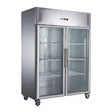 FED - X S/S Two Full Glass Door Upright Freezer - XURF1410G2V - Whisk Hospitality - XURF1410G2V