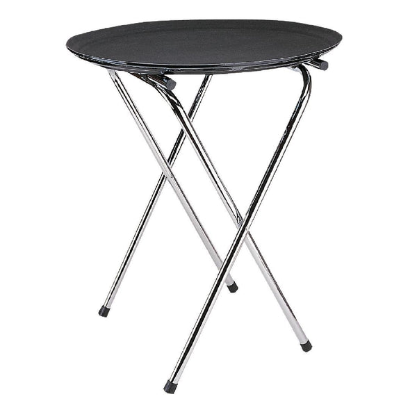 EDLP - Chrome Folding Tray Stand C163 - Whisk Hospitality - C163