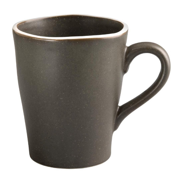 Olympia Chia Charcoal Mug 340ml 12oz (Box 6) DR819 - Whisk Hospitality - DR819