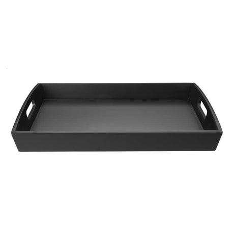 Olympia Bamboo Black Large Serving Tray - 510x350x70mm DP883 - Whisk Hospitality - DP883
