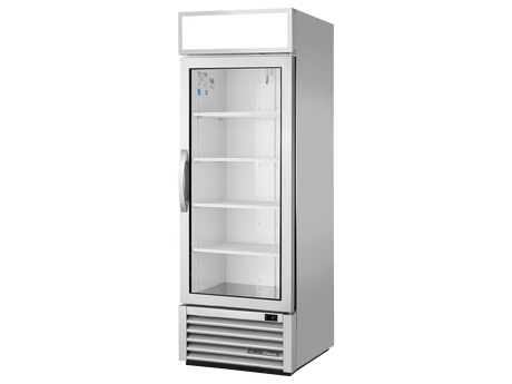 True Refrigeration Upright Retail Merchandiser Refrigerator 1 Full Glass Swing Door - GDM - 23 - HC - FGD01 - Whisk Hospitality - GDM-23-HC-FGD01