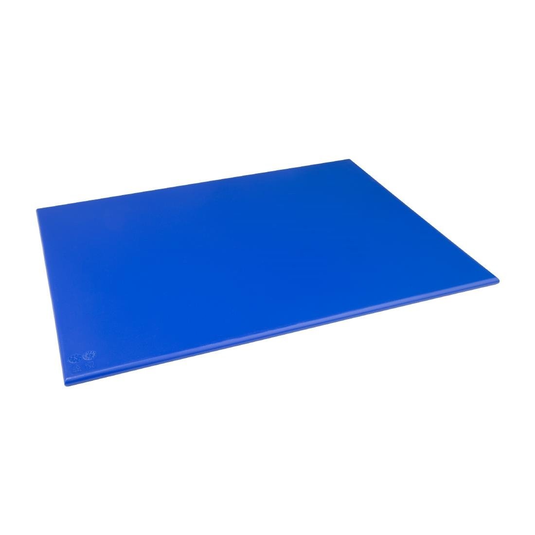 Hygiplas High Density Chopping Board Blue - 600x450x12mm J009 - Whisk Hospitality - J009