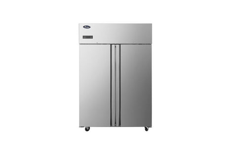 Atosa JBF80FSGR Slimline Upright Double Solid Door Freezer - Whisk Hospitality - 3PA-8767-DHT-JBF80FSGR