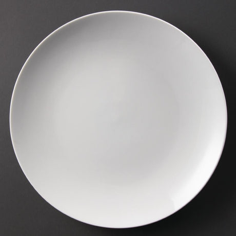 Olympia Whiteware Coupe Plate - 31cm 12" (Box 6) U081 - Whisk Hospitality - U081