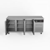 AG Commercial Three Door Worktop / Under Bench Freezer 700mm Depth GNX3100BT - Whisk Hospitality - GNX3100BT