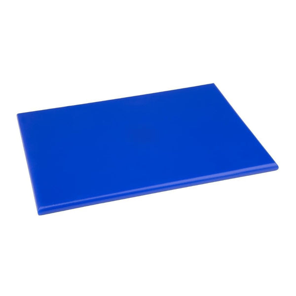 Hygiplas High Density Chopping Board Blue - 12x229x305mm HC863 - Whisk Hospitality - HC863