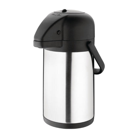 Olympia Pump Action Airpot St/St Double Wall - 1.9Ltr DL163 - Whisk Hospitality - DL163