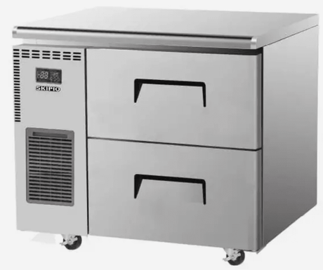 Skipio SUR9 - 2D - 2 Undercounter 2 Drawer Fridge 179L - Whisk Hospitality - SUR9-2D-2
