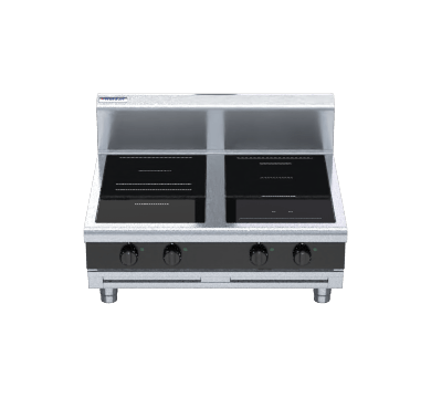 Waldorf Bold Inb8400R5F B 900Mm Electric Induction Cooktop Bench Model - Whisk Hospitality - INB8400R5F-B