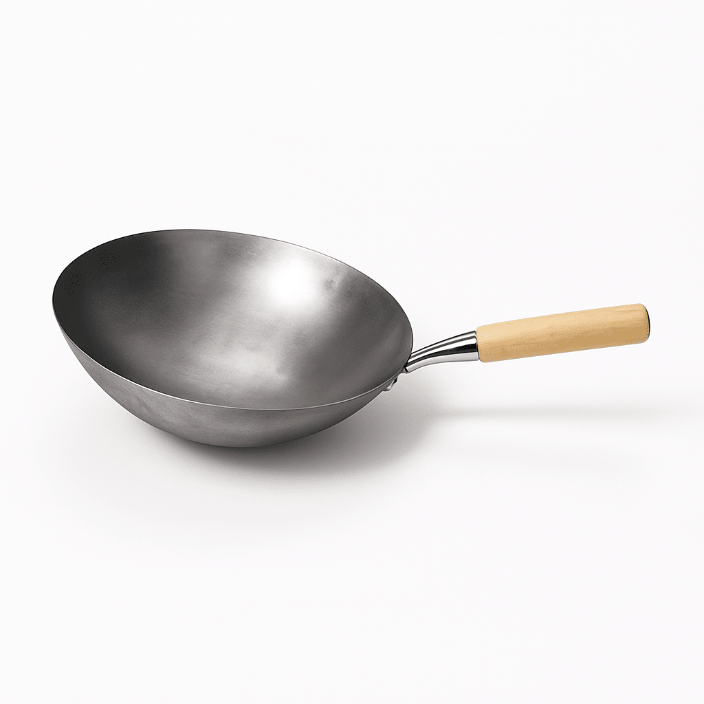 Wok - Iron - 16" - 400(˜)*120(H)mm - Whisk Hospitality - 403547