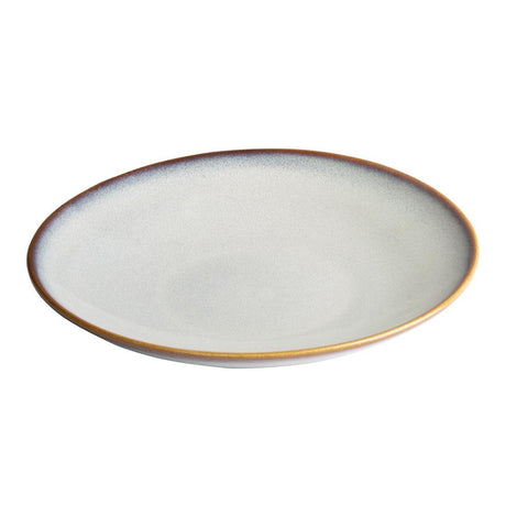 Olympia Drift Grey Plain Coupe Low Bowl - 260x46mm (Box 4) FU190 - Whisk Hospitality - FU190