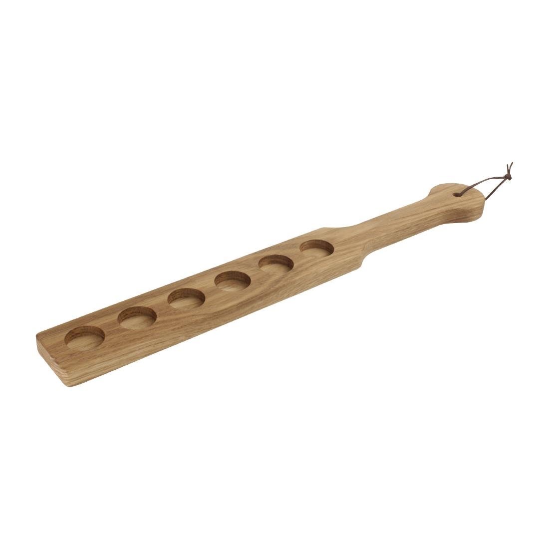 Olympia FSC 6 Shot Paddle Board - 500x60x20mm 19 1/2x2 1/4x3/4" CN508 - Whisk Hospitality - CN508