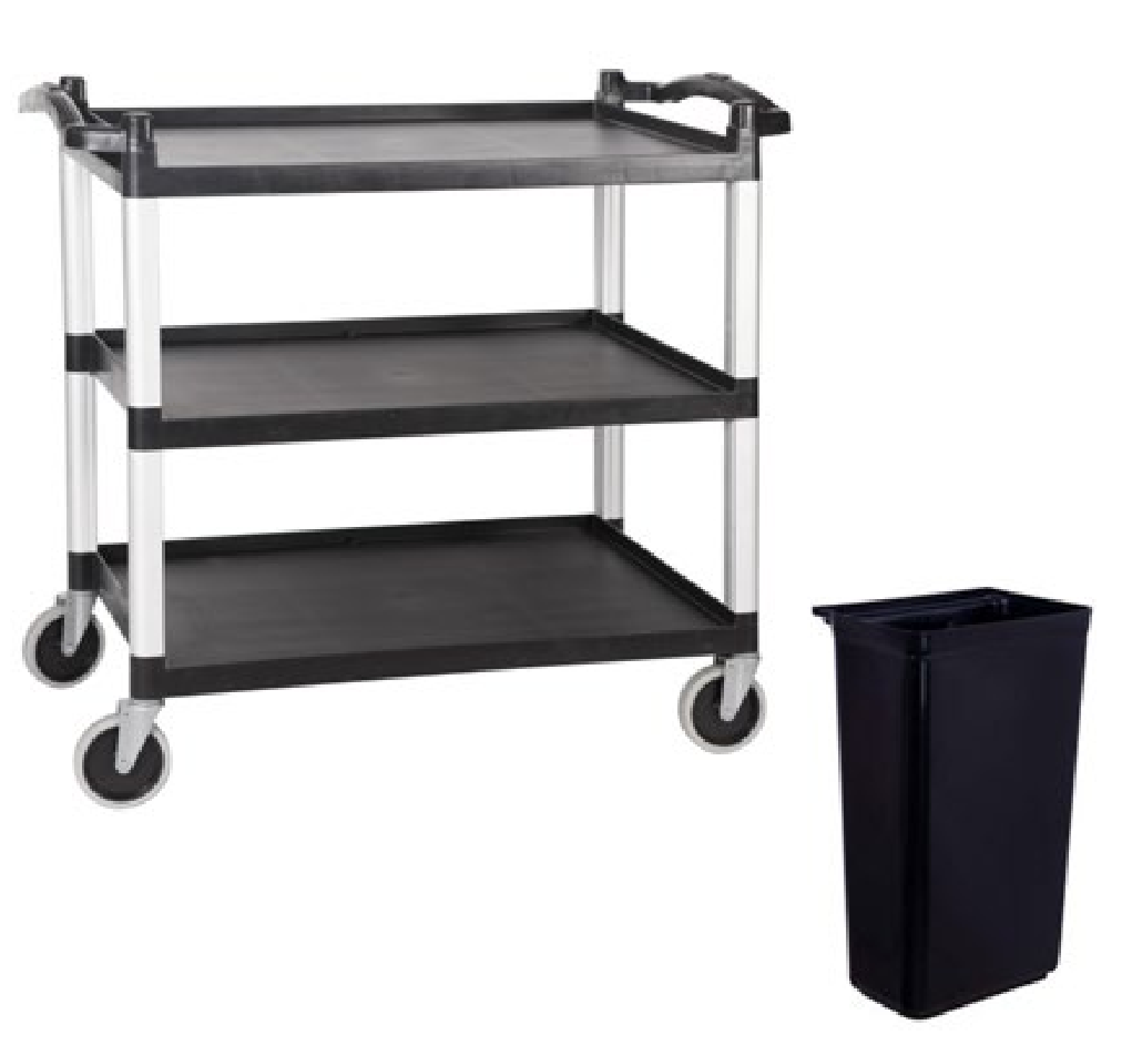 MULTIPURPOSE UTILITY CART WITH BUCKETS LARGE