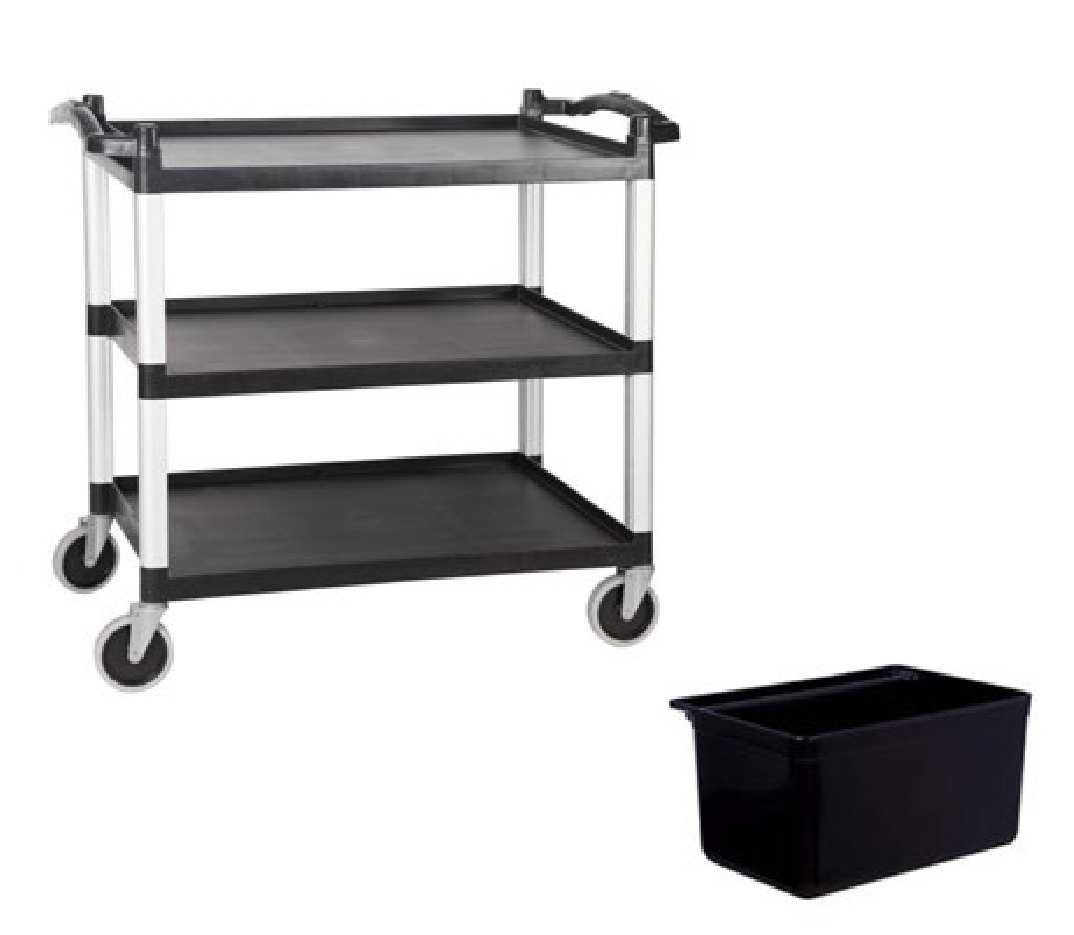 KSS 3 Tier Trolley w/ Castors