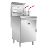 Frymax Superfast LPG Gas Tube Twin Vat Fryer - RC400TELPG