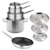 Vogue St/St Saucepan Stewpan & Frypan Set SA693