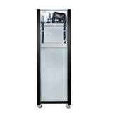 Thermaster Single glass door upright freezer black stainless steel - SUFG500B