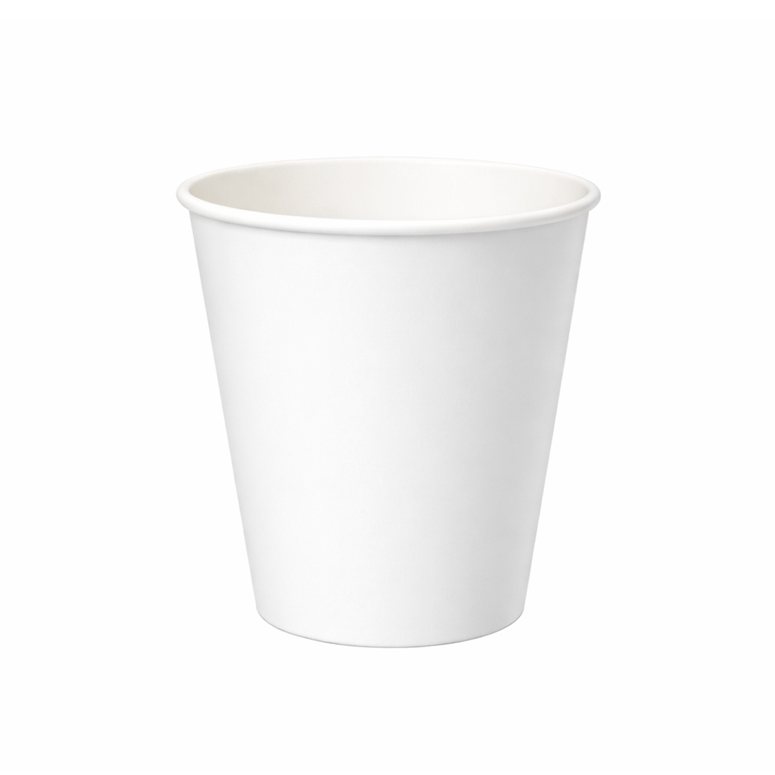 PakMax White 4oz Single Layer Hot Paper Cup SLHPC-63-4W - Whisk Hospitality - SLHPC-63-4W
