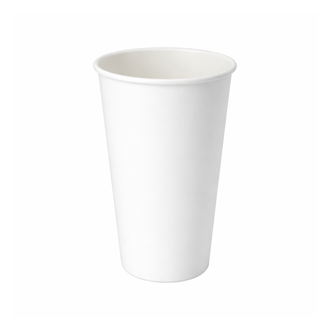 PakMax White 16oz Single Layer Hot Paper Cup SLHPC-90-16W - Whisk Hospitality - SLHPC-90-16W