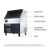 Blizzard Ice Maker  Air Cooled - SN-210P
