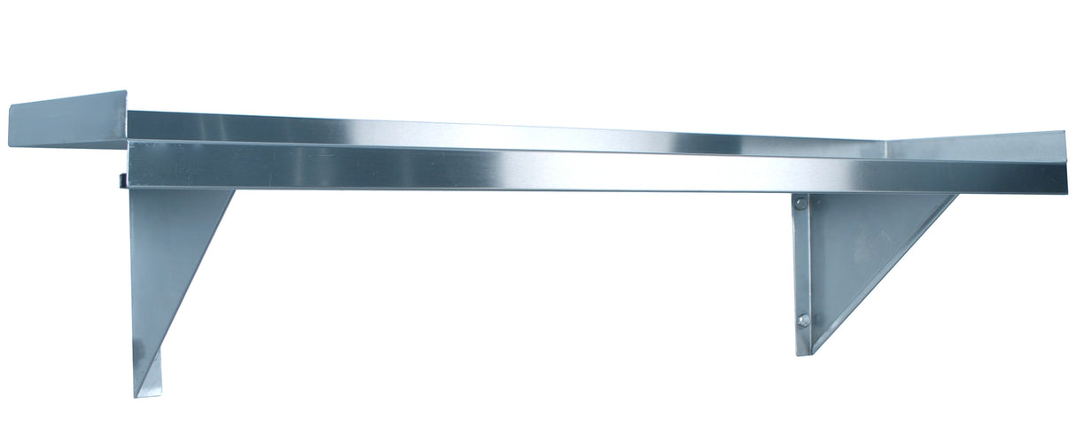 KSS SOLID WALL SHELF WITH BRACKETS 900MM