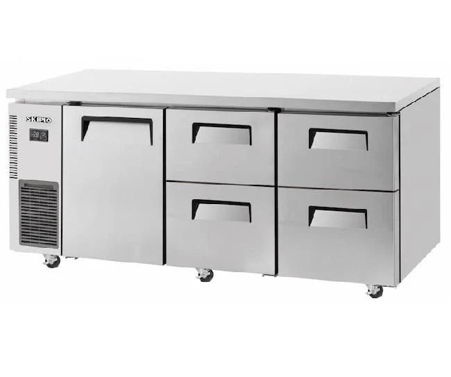 Skipio SUF18-2D-4  Undercounter 2 Drawer Freezer