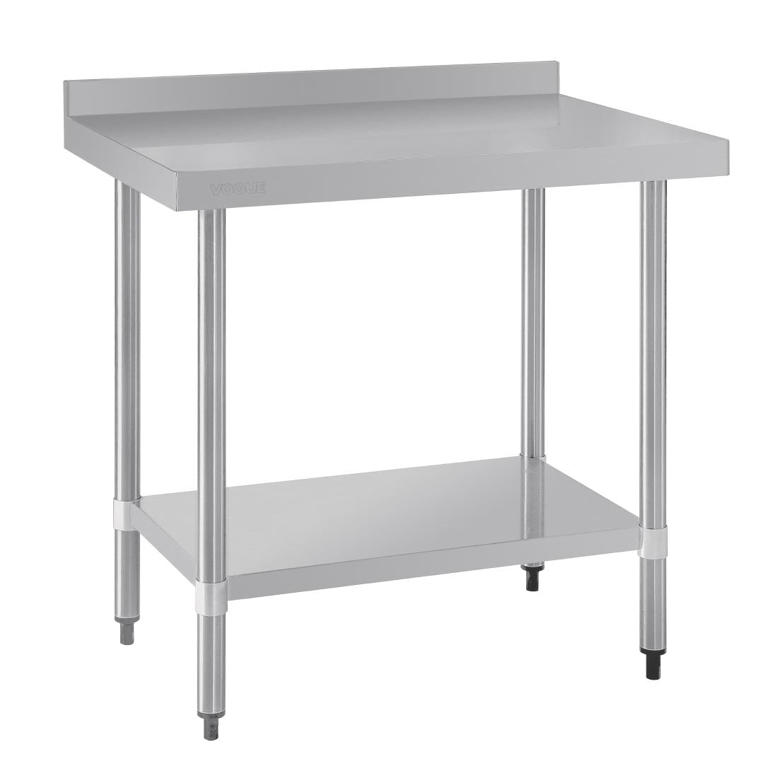 Vogue Wall Table St/St - 900x600mm 35 1/2x23 1/2" (60mm Upstand) T380