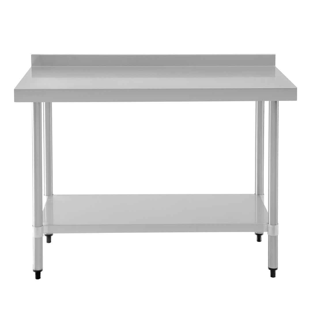 Vogue Wall Table St/St - 1200x600mm 47x23 1/2" (60mm Upstand) T381