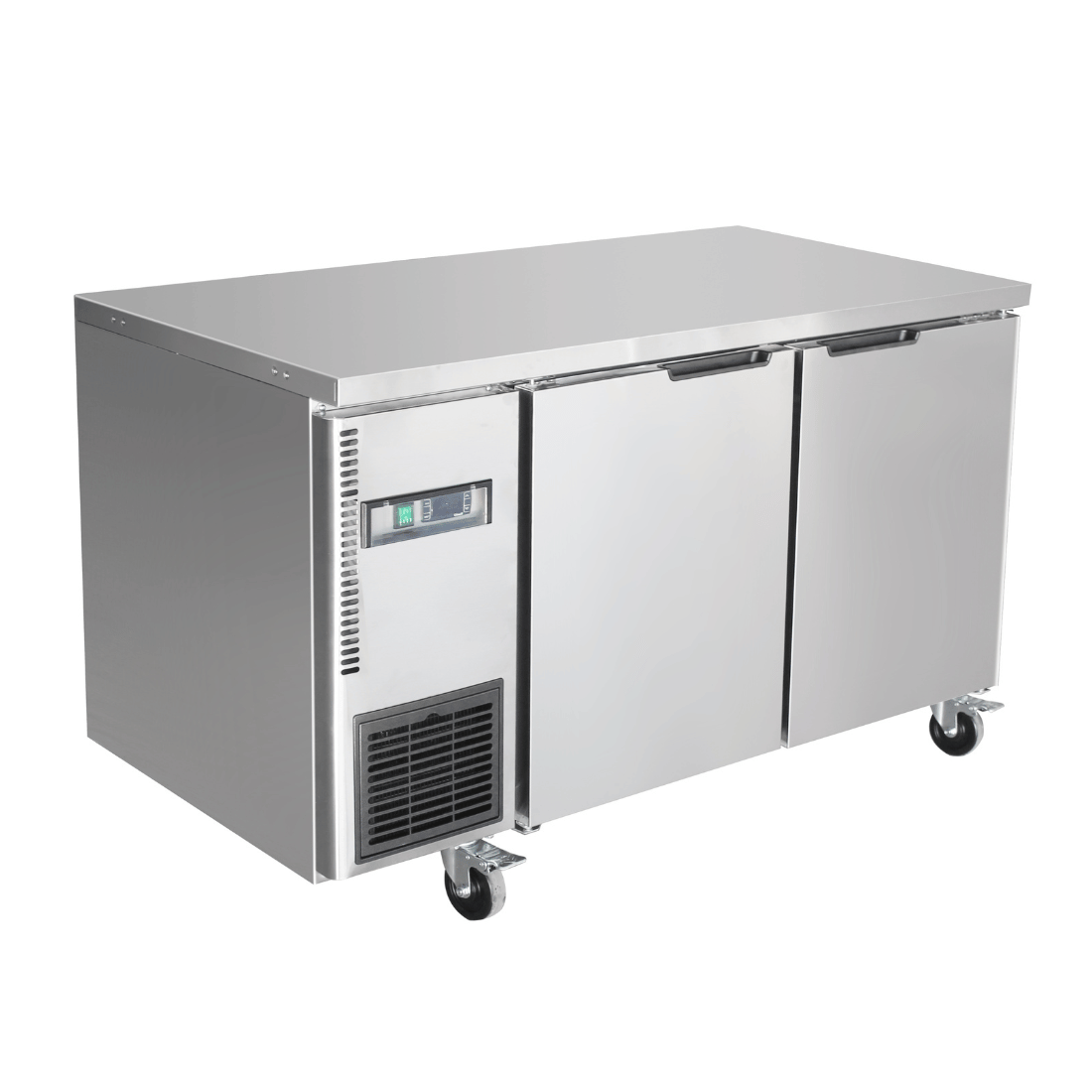 Thermaster Stainless Steel Double Door Workbench Freezer - TL1200BT