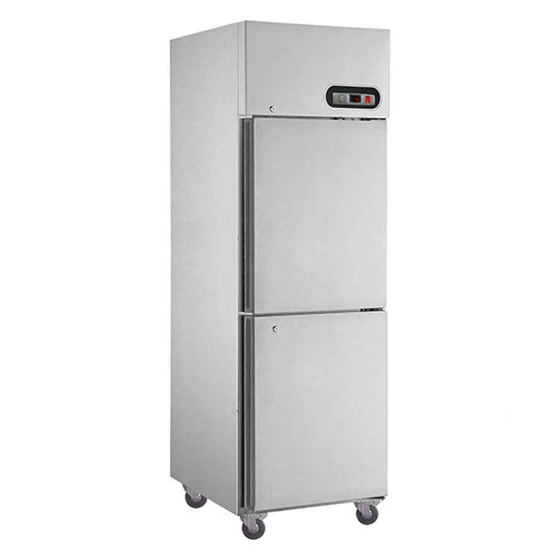 2NDs: TROPICAL Thermaster 2 x Â½ door SS Fridge SUC500