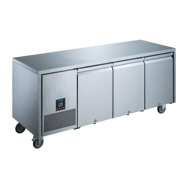 Polar U Series 3 Door Counter Refrigerator - 307Ltr UA007-A