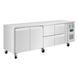 Polar U-Series Counter 4 Drawers & 2 Door UA021-A