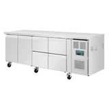 Polar U-Series Counter 4 Drawers & 2 Door UA021-A