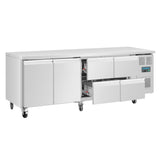 Polar U-Series Counter 4 Drawers & 2 Door UA021-A