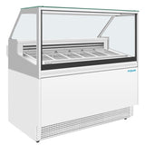 Polar U-Series Gelato Showcase - 6 pans UA058-A