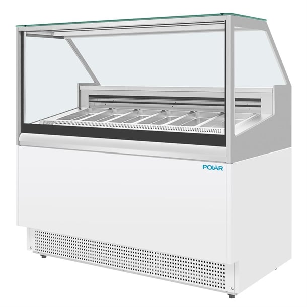 Polar U-Series Gelato Showcase - 6 pans UA058-A