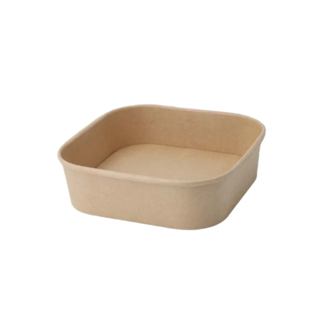 PakMax 580ML Kraft Paper Rectangular Bowl KPRB-500 - Whisk Hospitality - KPRB-500