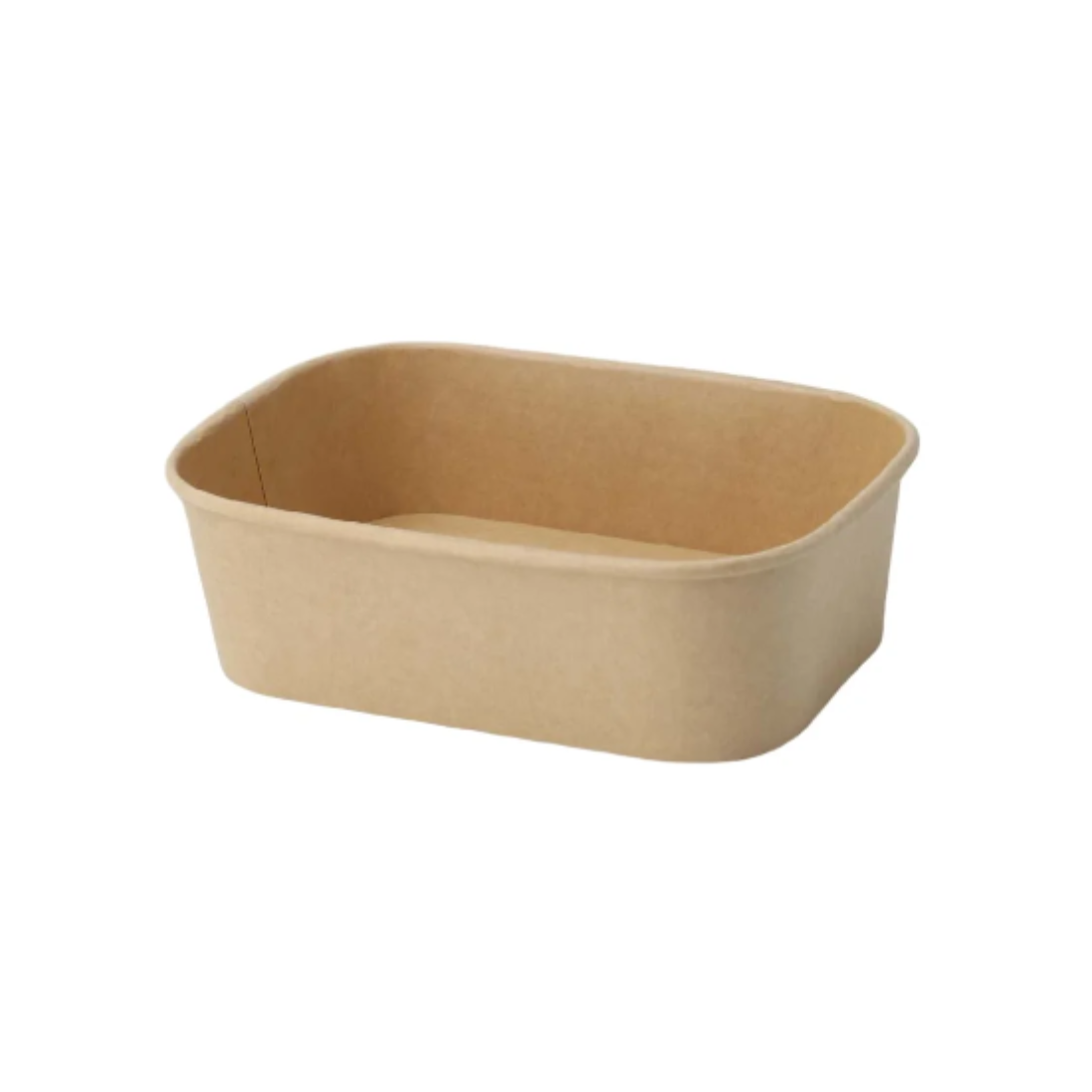 PakMax 750ML Kraft Paper Rectangular Bowl KPRB-650-120 - Whisk Hospitality - KPRB-650-120