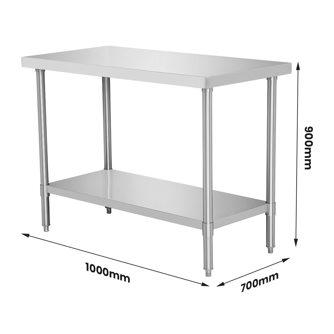 WB7-1000/A Stainless Steel Workbench