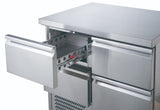 FED-X Four Drawer Compact Workbench Fridge - XGNS900-4D