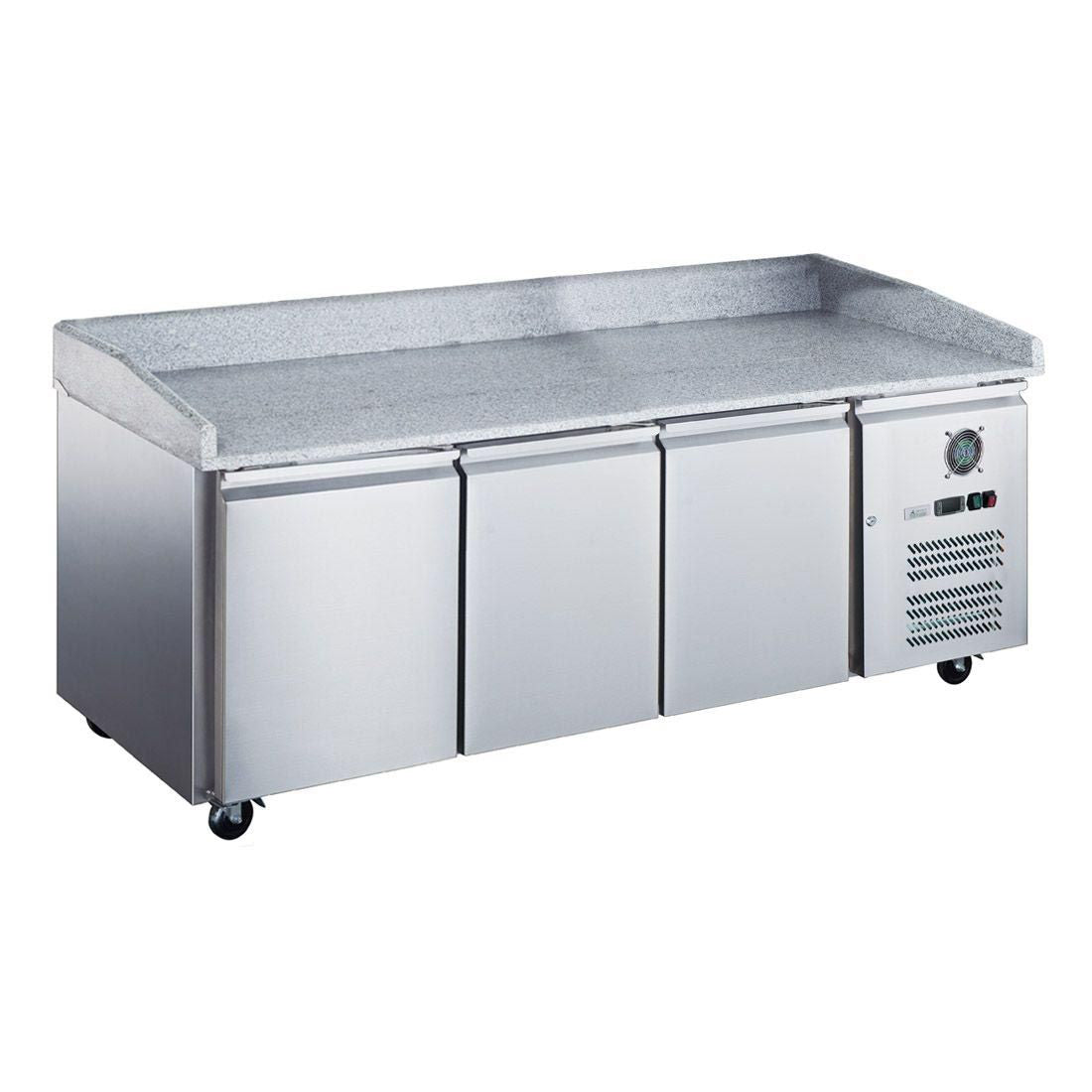 FED-X Three Door Standard Saladette On Castors XPZ3600TN