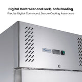 FED-X S/S Single Full Door Upright Fridge - XURC400SFV