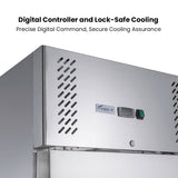 FED-X S/S Two Door Upright Freezer - XURF650S1V
