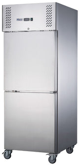 FED-X S/S Two half Door Upright Freezer - XURF600S1V