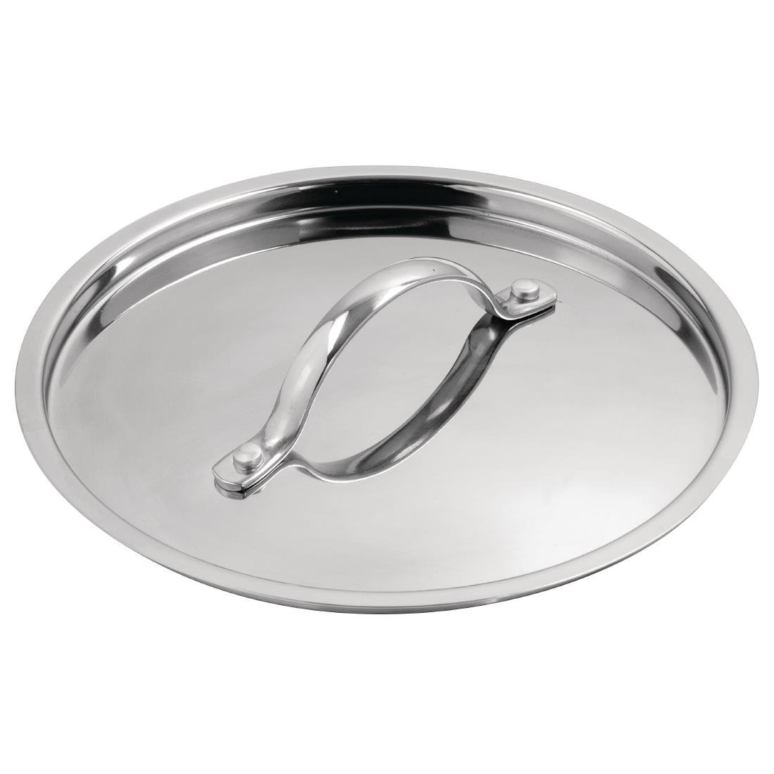 Vogue Lid St/St - 200mm 8" Y424