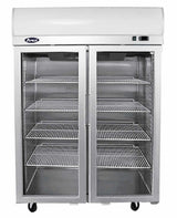 Atosa TOP MOUNTED DOUBLE DOOR GLASS FRIDGE YCF9402